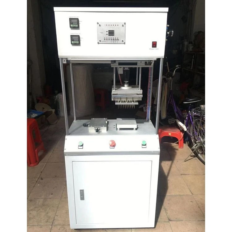 Mașină de umplere pneumatică simplificată cu 100 de ace